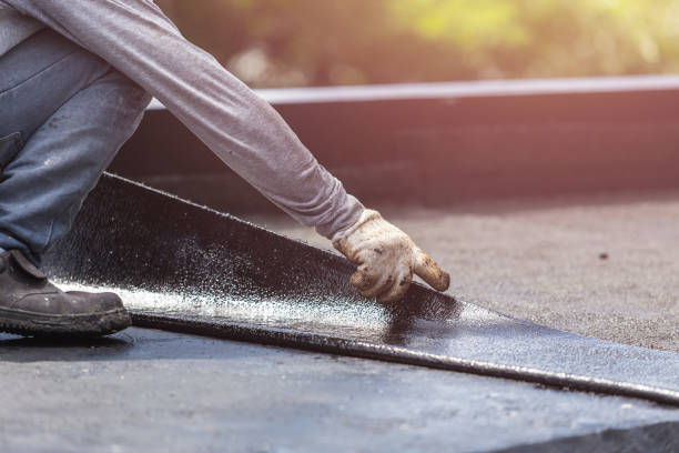 Professional Waterproofing technician working in Winamac, IN